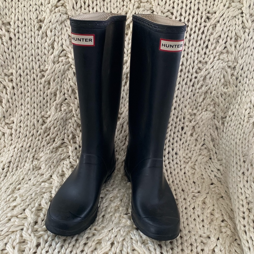 Hunter Rain Boots - wide calf (Huntress)